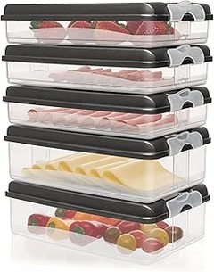 Comparativa de los mejores sets de recipientes para jamón y queso