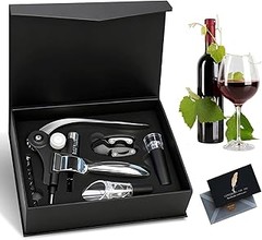 sets regalo de sacacorchos y tapones de vino