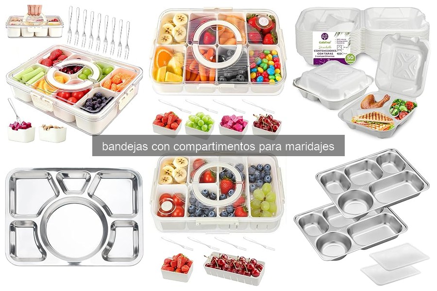 Bandejas con Compartimentos para Maridajes: ¿Qué Son y Cómo Usarlas?