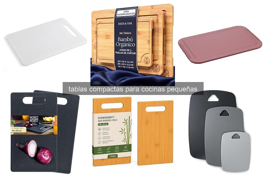 Beneficios de las tablas compactas en cocinas pequeñas