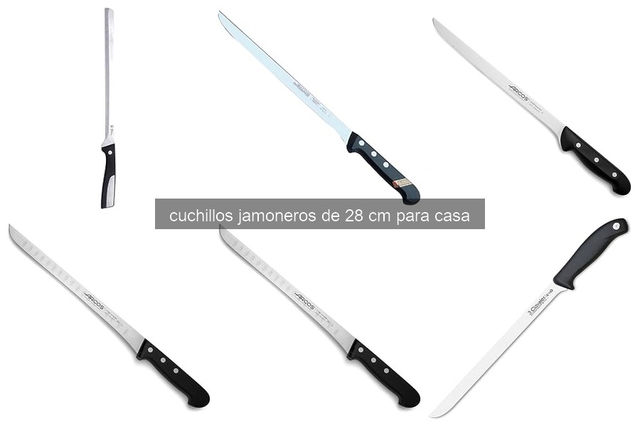 Características del Cuchillo Jamonero de 28 cm para Casa