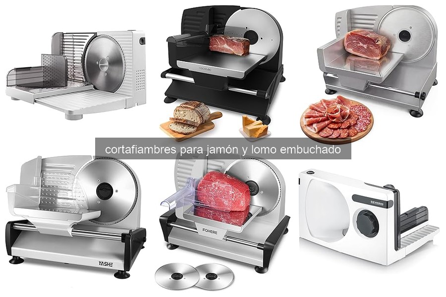 Cómo elegir el cortafiambres para jamón y lomo embuchado
