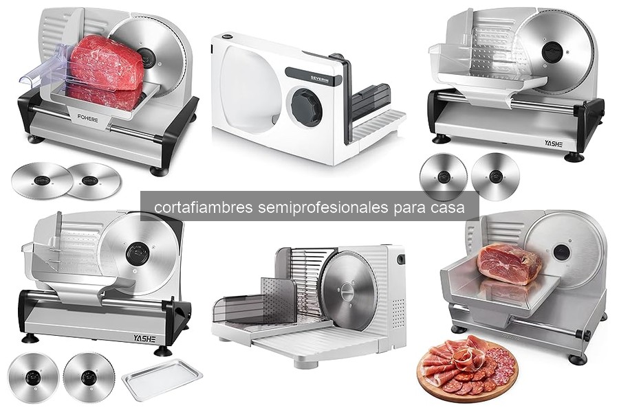 Cómo Elegir el Mejor Cortafiambres Semiprofesional para Casa