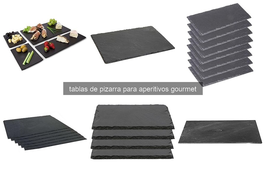 Cómo elegir la mejor tabla de pizarra para aperitivos gourmet