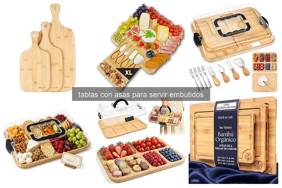 Cómo elegir la tabla con asas perfecta para embutidos
