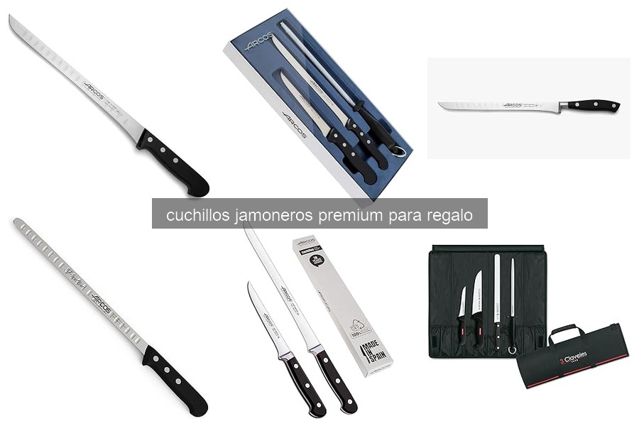 Cómo elegir un cuchillo jamonero premium para regalo