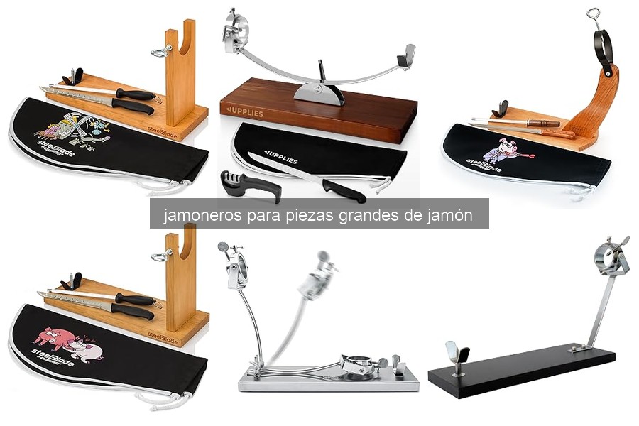 Cómo instalar y usar un jamonero para piezas grandes de jamón