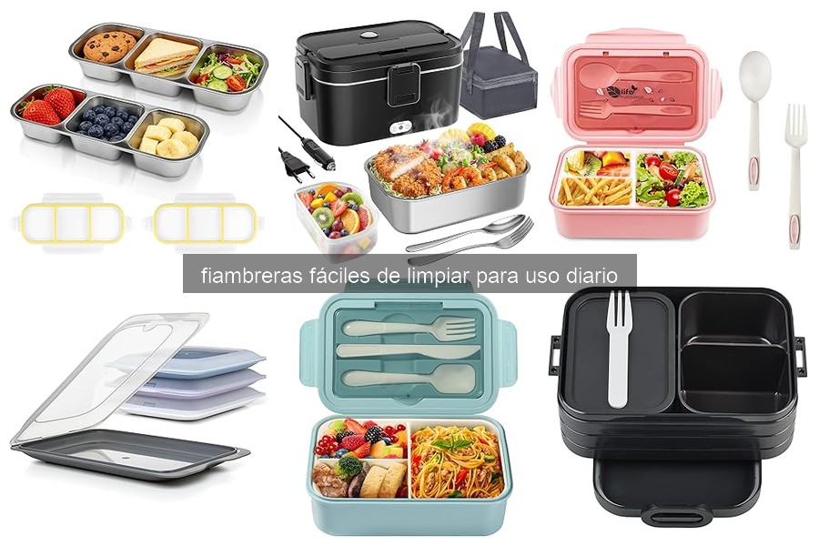 Cómo limpiar adecuadamente las fiambreras en 2026