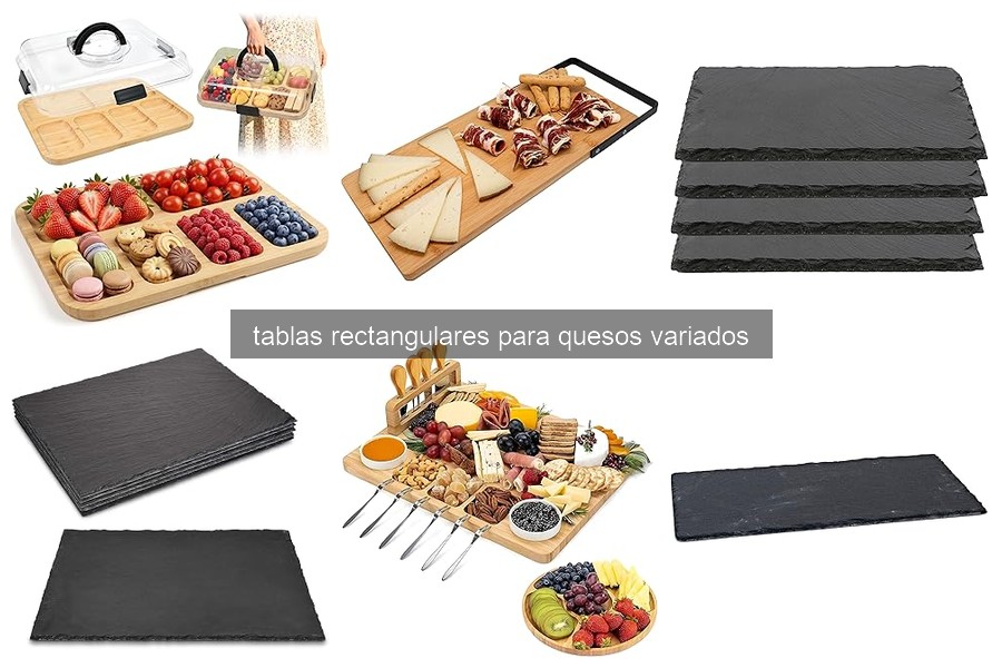 Cómo mantener y limpiar tablas rectangulares para quesos