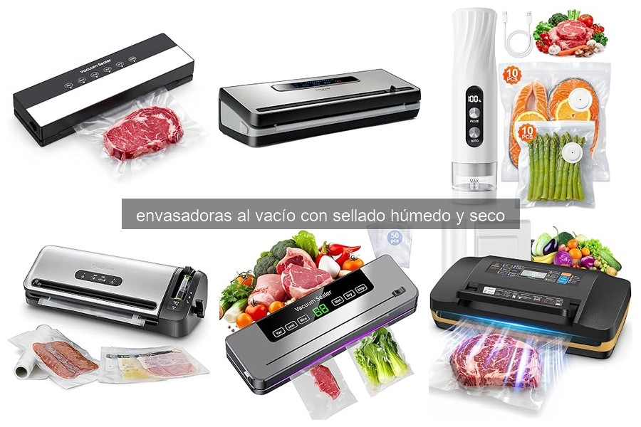 Cómo usar correctamente una envasadora al vacío húmedo y seco