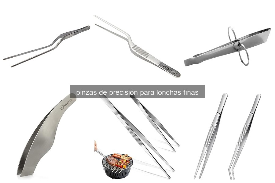 Cómo Usar Pinzas de Precisión para Cortar Jamón y Queso