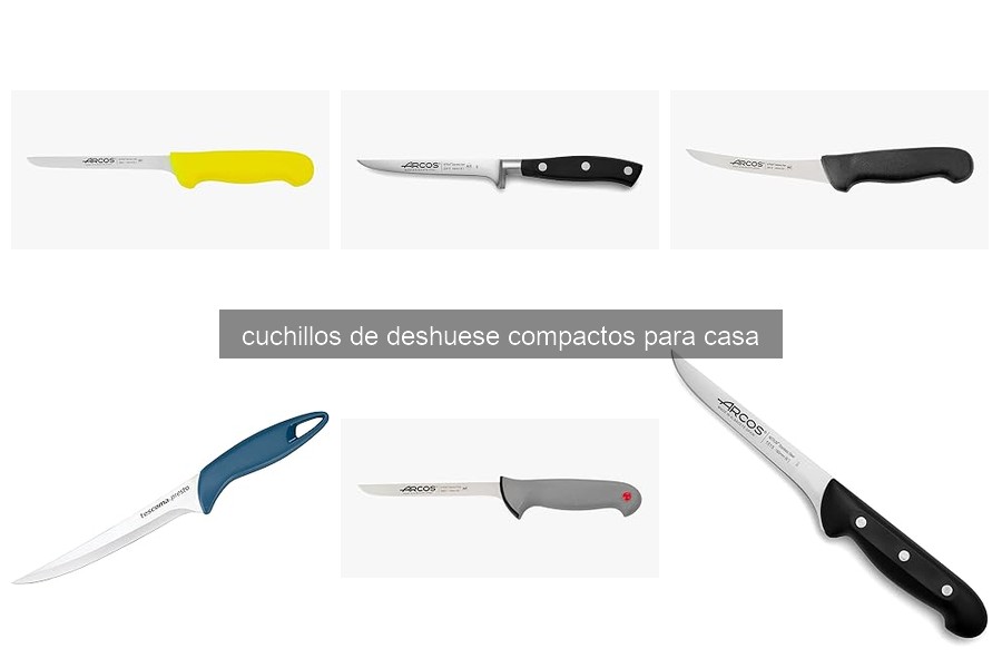 Cómo usar un cuchillo de deshuese compacto en casa