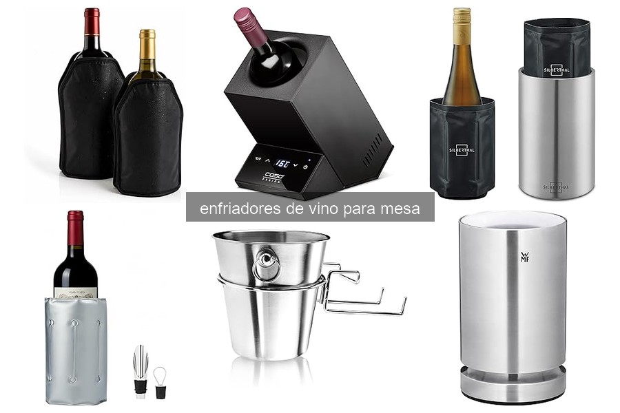 Cómo usar un enfriador de vino para mesa: Guía práctica