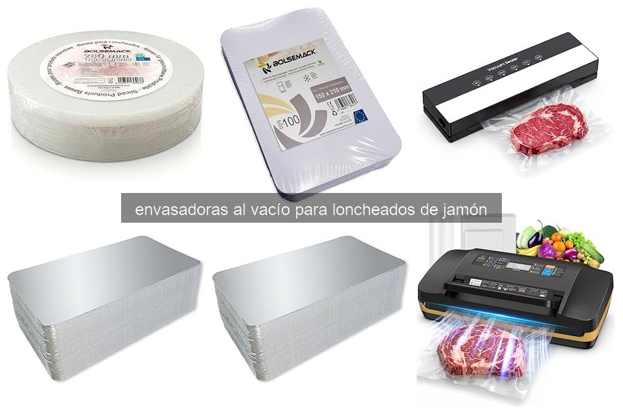 Cómo usar una envasadora al vacío para loncheados de jamón