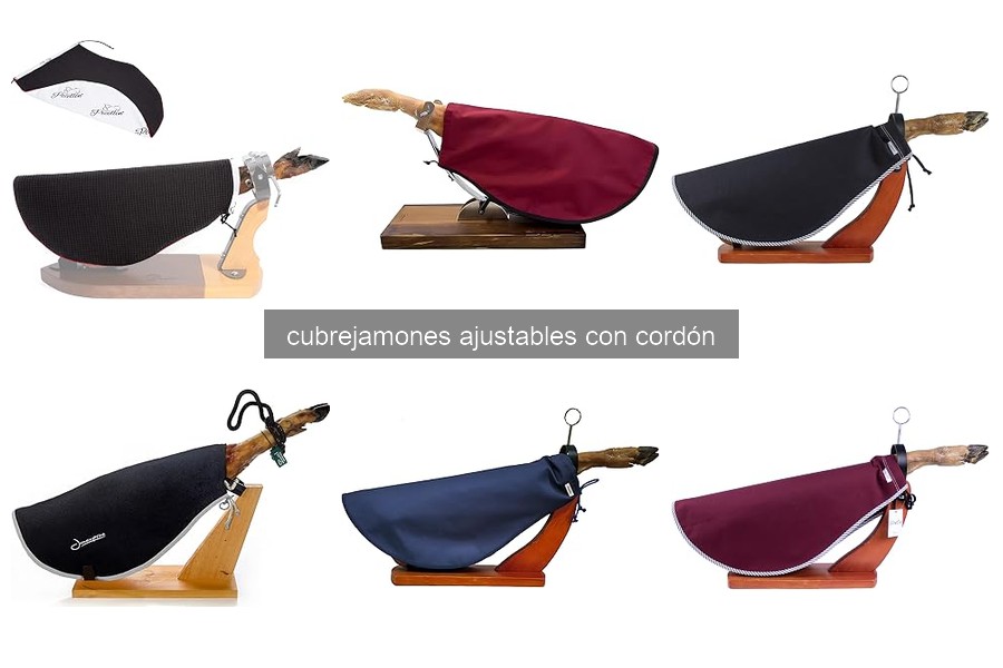 Cómo usar y mantener un cubrejamón ajustable con cordón