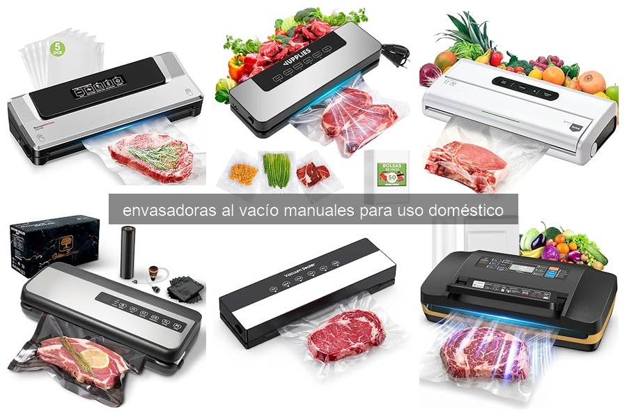 Cómo usar y mantener una envasadora al vacío manual