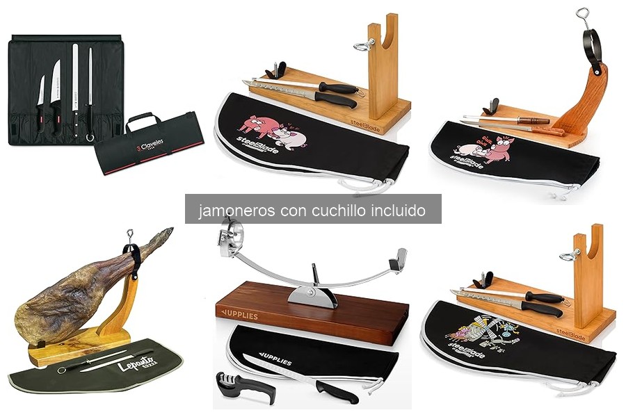 Comparativa de Jamoneros con Cuchillo Incluido 2026