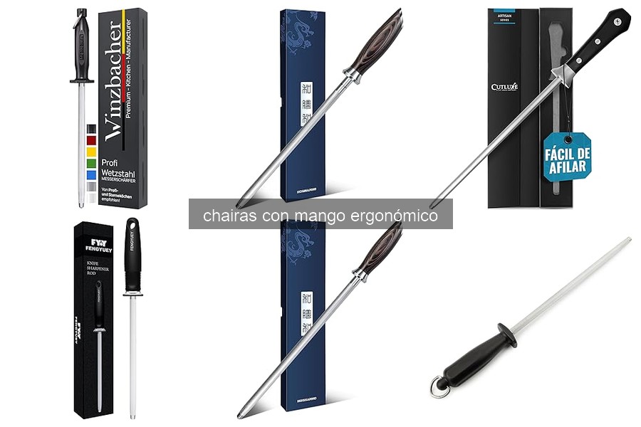 Comparativa de las mejores chairas con mango ergonómico