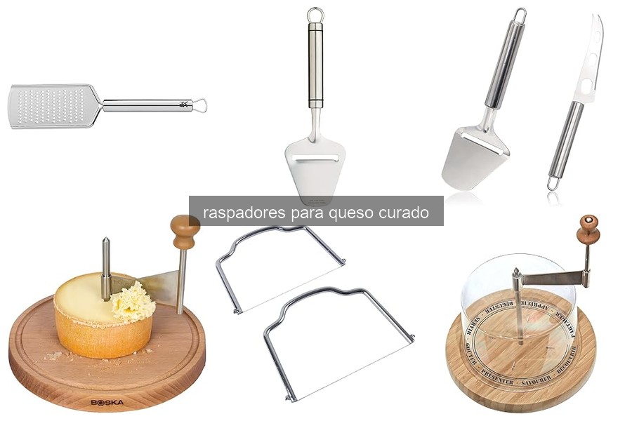 Comparativa de raspadores para queso curado en 2026