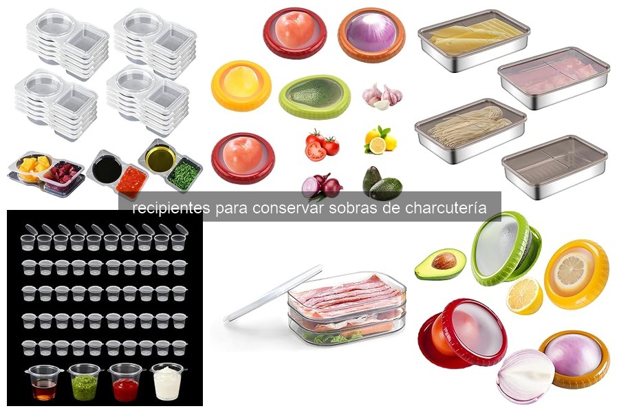 Comparativa: Recipientes de Plástico vs. Vidrio para Charcutería