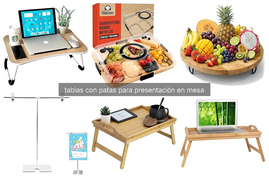 Comparativa: Tablas con Patas de Madera vs. Acrílico