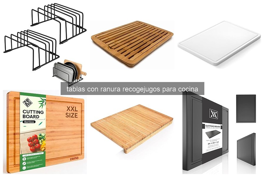 Comparativa: Tablas con ranura recogejugos vs. convencionales