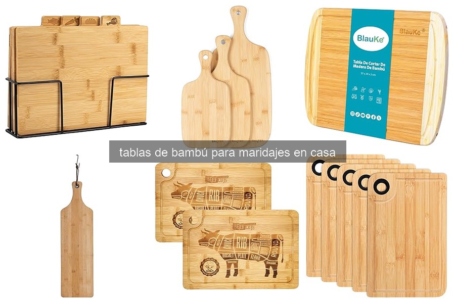 Comparativa: Tablas de Bambú vs. Tablas de Madera para Maridajes