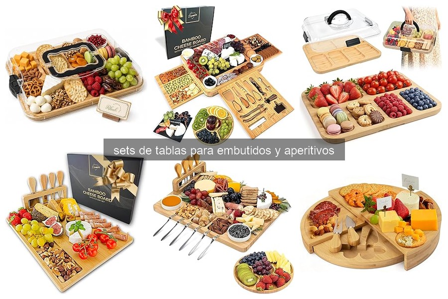 Consejos para Servir Embutidos y Aperitivos en una Tabla