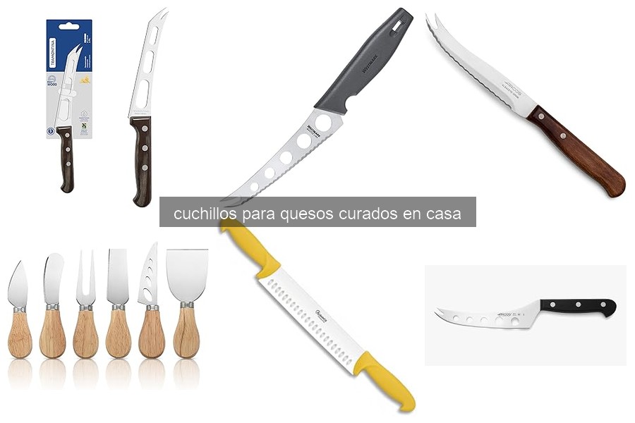 Consejos para usar correctamente cuchillos de queso curados