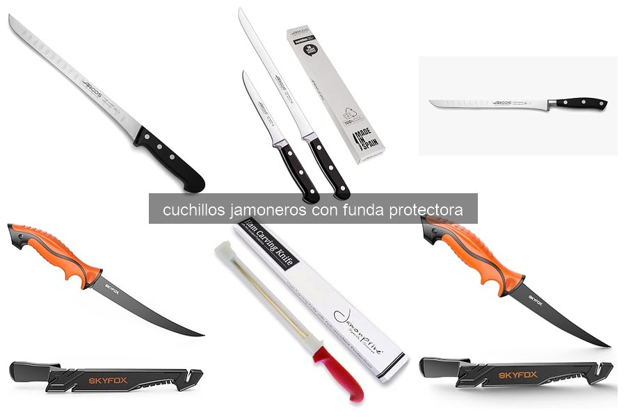 Cuchillos jamoneros con funda: Mejores precios y dónde comprarlos