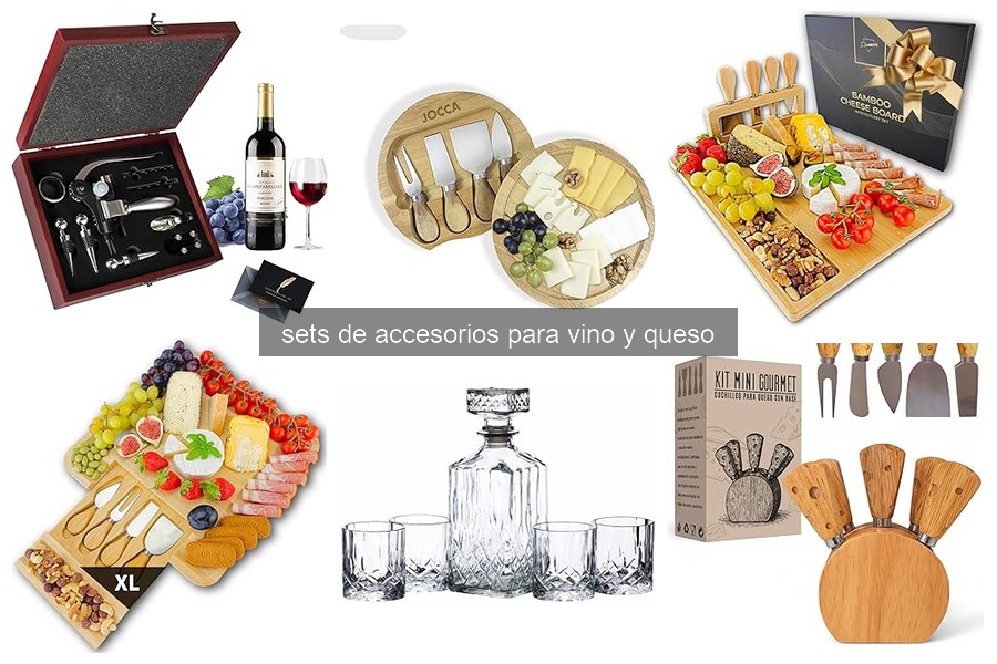 Errores comunes al elegir sets de accesorios para vino y queso