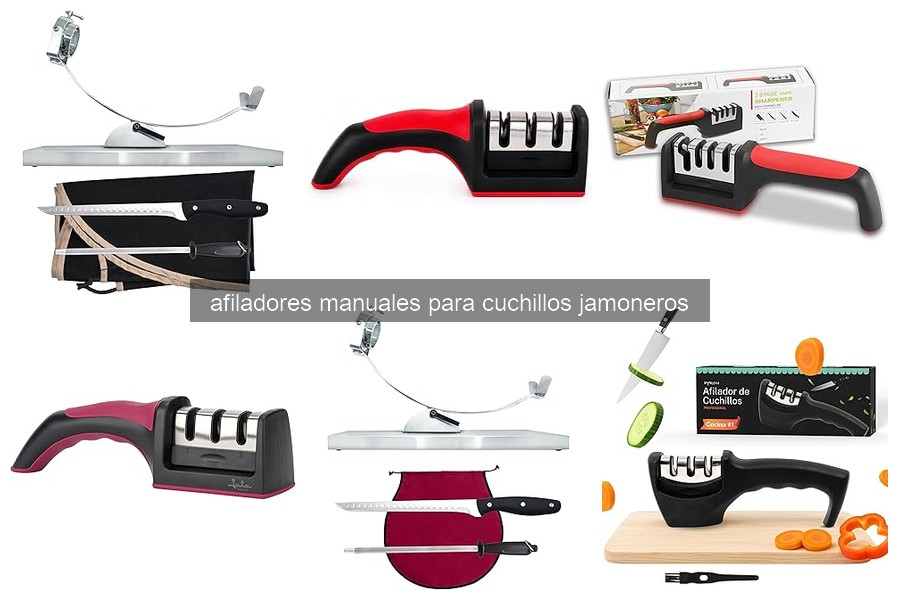 Errores comunes al usar afiladores manuales para cuchillos jamoneros