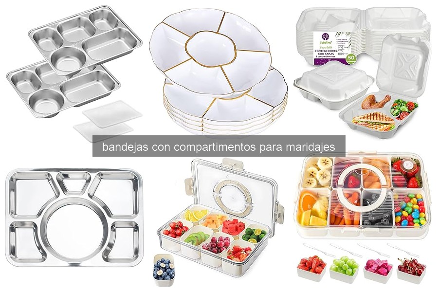 Errores comunes al usar bandejas con compartimentos para maridajes