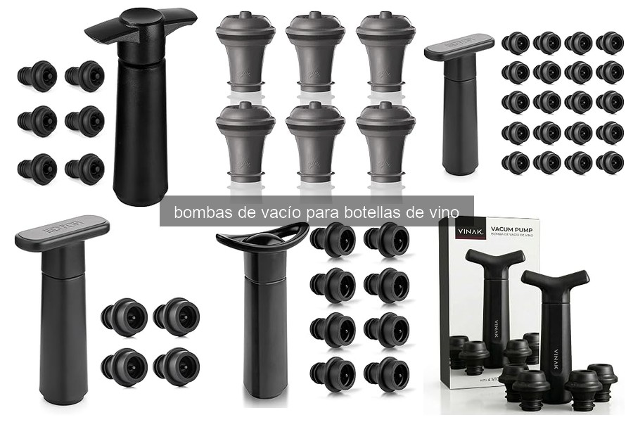 Errores comunes al usar bombas de vacío para vino