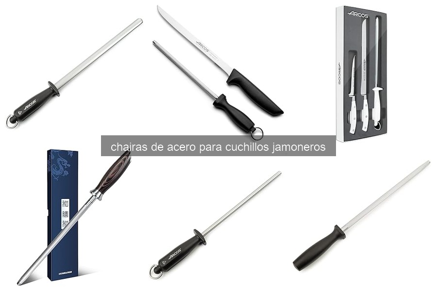 Errores comunes al usar chairas de acero para cuchillos jamoneros