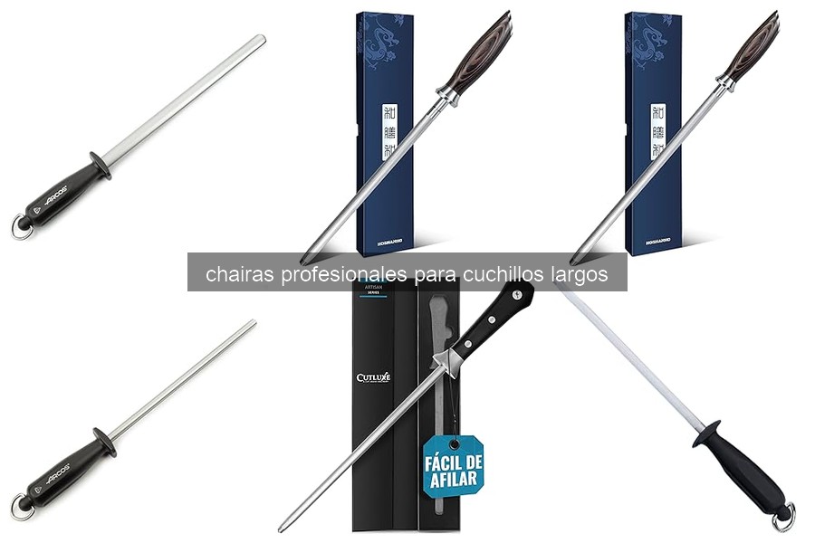 Errores comunes al usar chairas profesionales para cuchillos