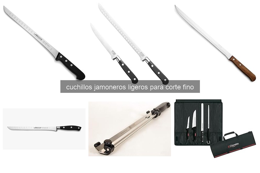 Errores comunes al usar cuchillos jamoneros ligeros