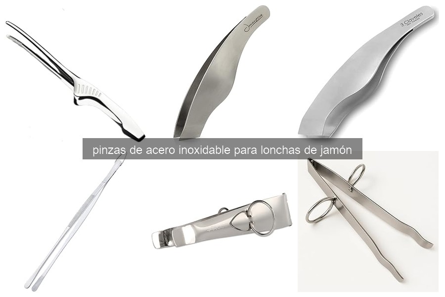 Errores comunes al usar pinzas de acero inoxidable para jamón