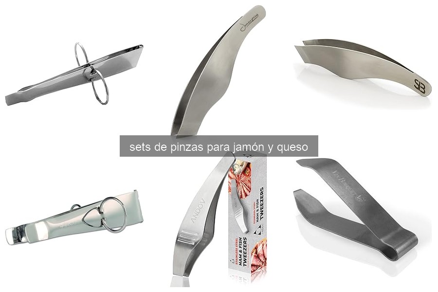Errores comunes al usar sets de pinzas para jamón y queso
