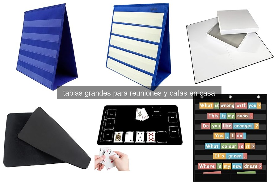 Errores comunes al usar tablas grandes en catas y reuniones