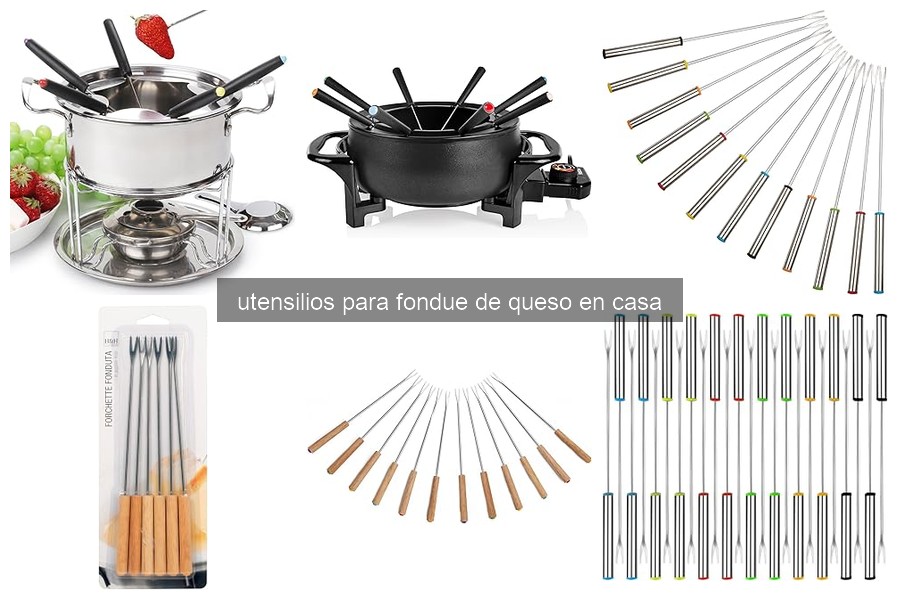 Errores comunes al usar utensilios para fondue de queso