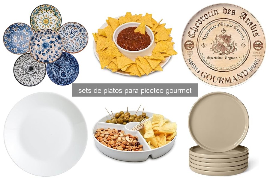 Errores comunes en sets de platos para picoteo gourmet