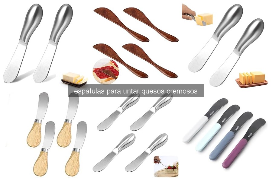 Espátulas para Untar Quesos Cremosos: ¿Qué Son y Sus Usos?