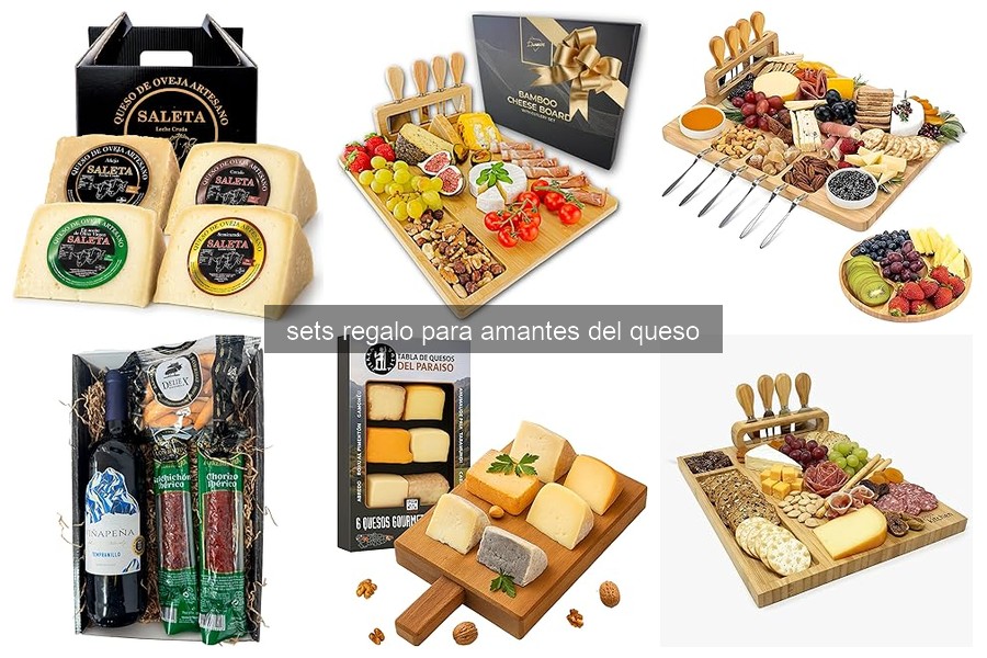 Evita estos errores al regalar un set de queso