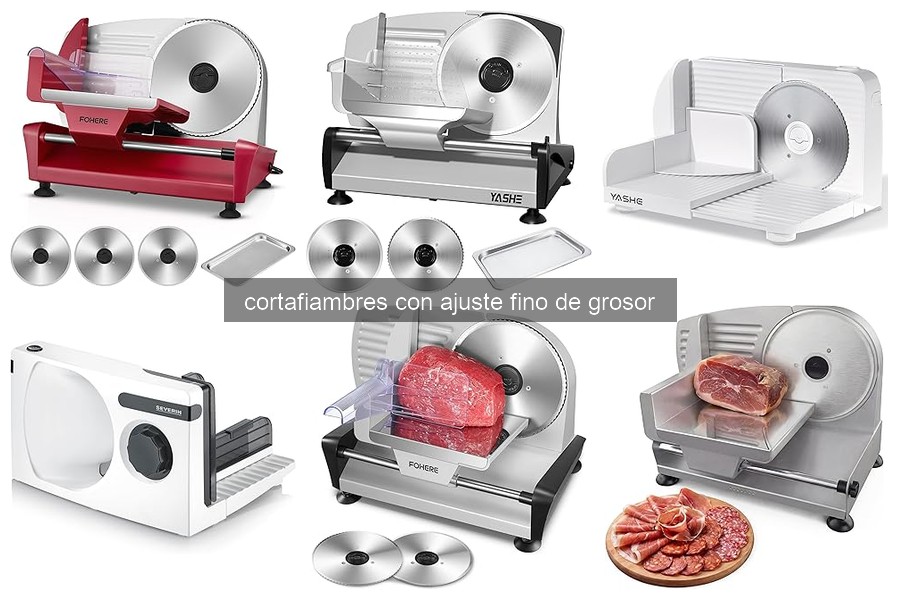 Guía de compra: cortafiambres con ajuste fino de grosor