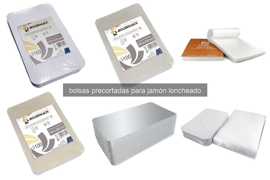 Guía de compra de bolsas precortadas para jamón loncheado