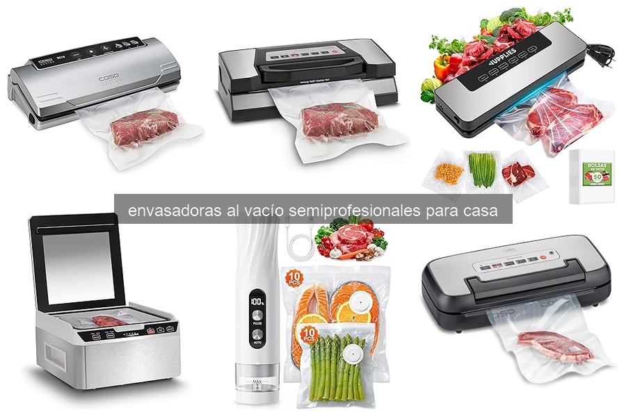 Guía de compra de envasadoras al vacío semiprofesionales