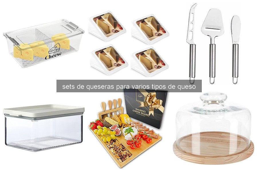 Guía para elegir el set de queseras ideal para cada queso