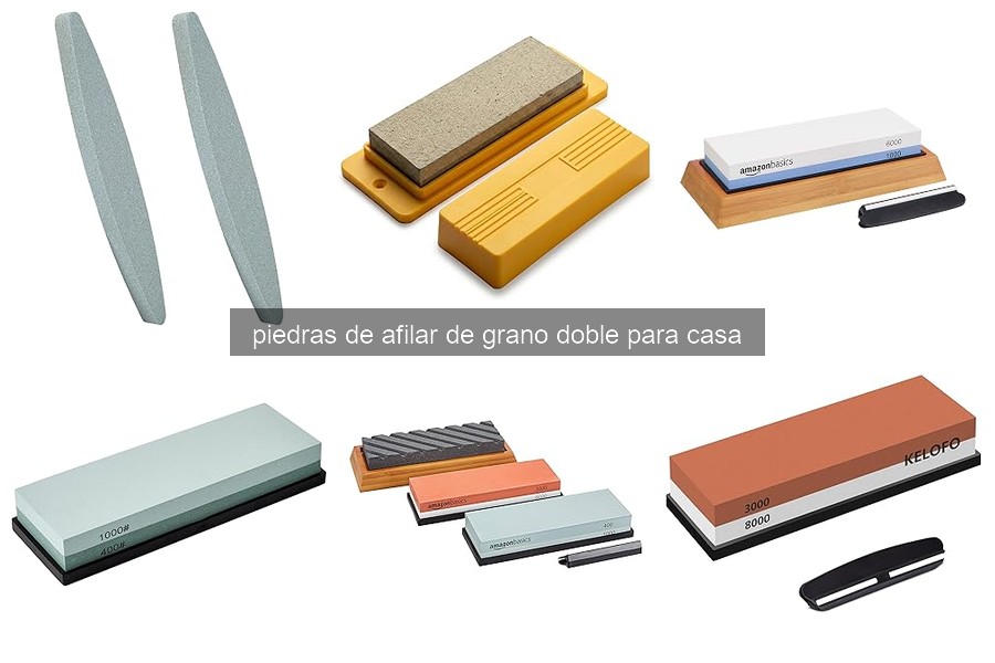 Guía para elegir la mejor piedra de afilar de grano doble