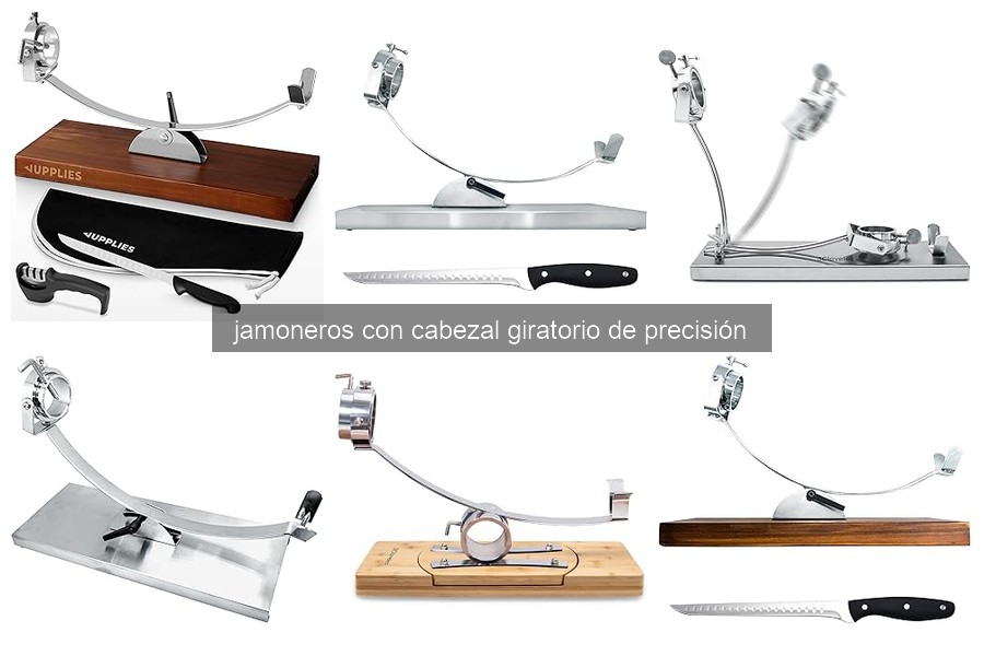 Jamoneros con Cabezal Giratorio de Precisión: ¿Qué son?